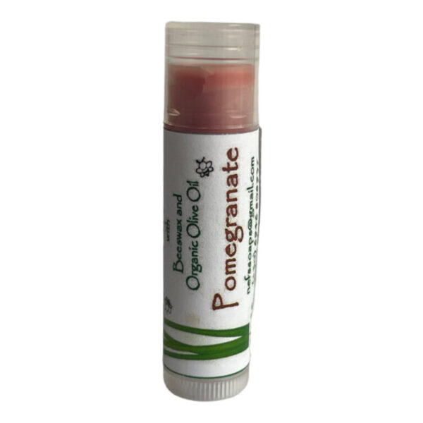 Lip balm with aloe vera and pomegranate-scented shea butter – Nefs Amari